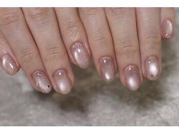 ネイルサロン ネイルシー(NaiL.C)/ワンカラー+パーツ