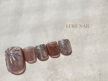 ルークネイル(LUKE NAIL)/大人マグネット花火ネイル