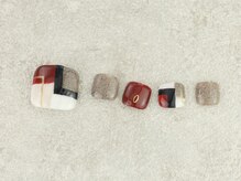 リッカオウチネイル(Lycka)/《FOOT》デザインネイル/¥7,500