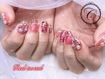 セリシール(Cericier)/【パラジェル】赤ツイード♪