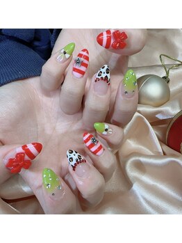 桜ネイルサロン/クリスマス