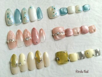 リンドゥネイル(Rindu Nail)/2026新作　ハンド＆フットset