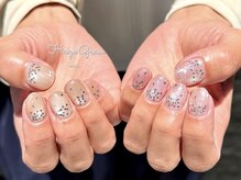 ハズグラスネイル(Haze Grass nail)/定額デザイン