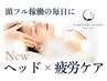 【頭フル稼働の毎日に☆】ナノ毛穴洗浄+疲労回復ハイドロヘッドケア95分