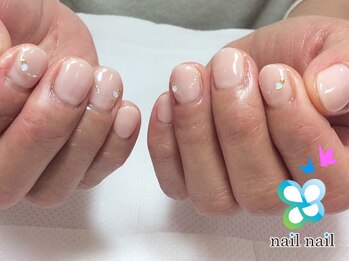 オフィスネイルの定番♪