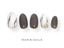 マリー ネイルズ いわきラトブ店(MARIE NAILS)/定額6,600円税込 大理石1111b