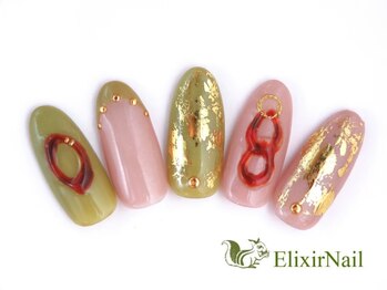 エリクサーネイル 心斎橋(Elixir Nail)/定額bカジュアル/クーポン使用