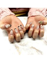 ガレ(Galet)/ちぐはぐネイル！