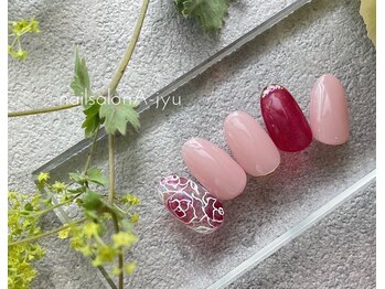 ネイルサロン アージュ(Nail Salon A jyu)/バラネイル