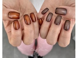 ～おしゃれカラーアシメネイル～