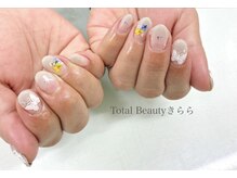ネイルサロン きらら 藤沢本店/押し花ネイル♪春デザイン