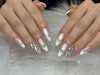 エマネイル プラスキハクヤ 枚方店(EmaNail+KIHAKUYA)/長さだし10本90分やり放題