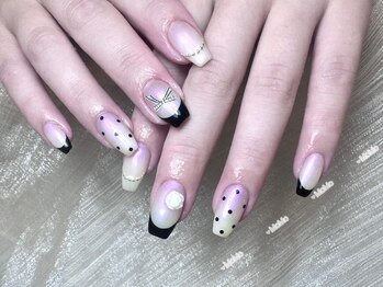 モモネイル(MOMO nail)/トレンド，ドット，川崎ネイル，