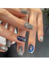 ネイルズ ヒマワリ(Nails Himawari)/【前田担当】持ち込みデザイン