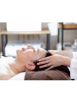 ヘッドスパで癒されたい