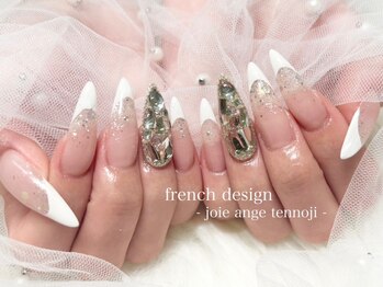 ネイルサロン ジョアアンジェ 天王寺店(joie ange)の写真/【話題のアプレ導入！】スカルプ/チップ/アプレから選べる！1本からOK！美爪に見せつつアートも楽しめる★