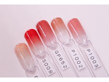 ワンカラージェルネイルショップ イオン新潟東店/【限定色】ハンドグラデーション