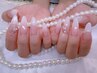 【自爪】ベースあり+ストーン10粒  ¥5990