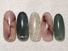 リノ ネイル(Rino nail)/3月新作大理石803l2