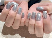 カラン 焼津店(CALIN)/ブルー×ホワイトミラー