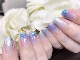 パールブルーグラデ/初回8.985円