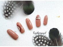 フェザーズ ネイル(feathers nail)/ピーコックネイル♪