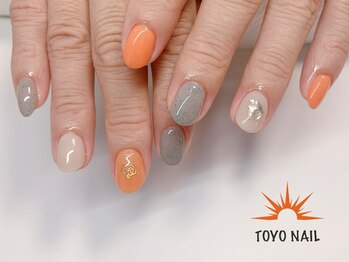 トヨネイル(TOYO NAIL)/ふんわりハロウィン☆