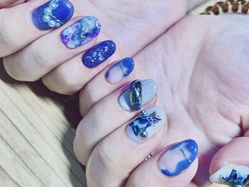 ハイアンドドライ(High and Dry)/推しカラーネイル