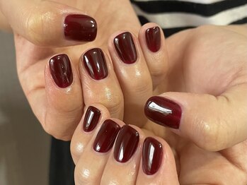 ボルドーカラー