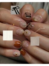 ジョワ(joie)/ribbon × brown