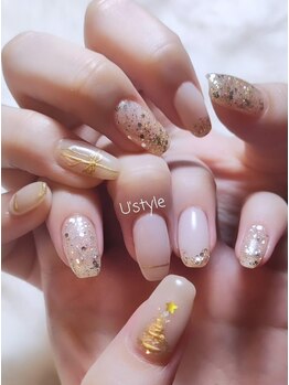 ユーズスタイル(U’style)/クリスマスネイル