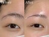 【5週以内2・3回目用】アイブロウ（ワックス・間引き・カット・メイク込み)