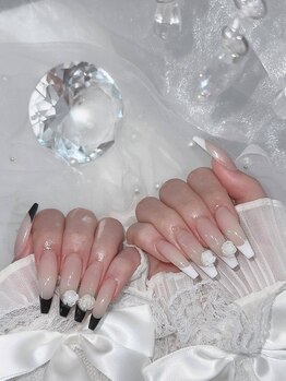 プティネイル(Puty Nail)/バイカラーフレンチネイル