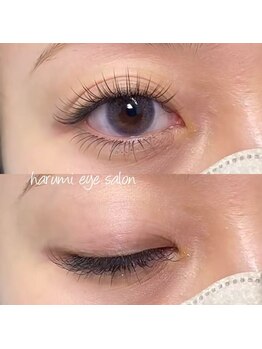 ハルミ(harumi eye salon)/LEDxフラットラッシュ120本+下20