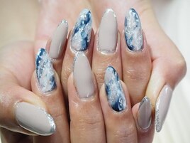 大人な夏ネイル