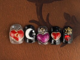 ぷっくり☆闇かわネイル