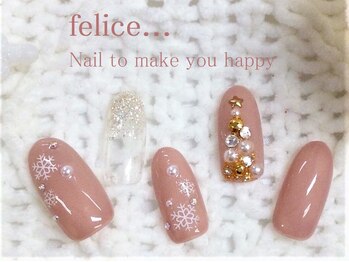 ネイルサロン フェリーチェ(felice)/【定額ネイル】¥7750