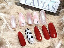 プロフェッショナル ネイルサロン ラヴィアス(LAVIAS)/【定額メニュー】シンプルアート