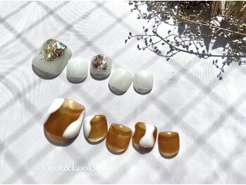 ヴィガー アンド ルックス 白金 目黒(Vigor&Looks)/ニュアンス　透け感　ミラー