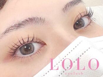 ロロ 梅田中津店(lolo)の写真/クルンと上向きまつげ×透けるような明るい瞳で視線をクギヅケ☆【まつげパーマ¥2900/パリジェンヌ¥3900】