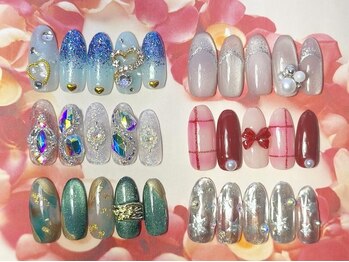 アン ジョーヌドラゴ/1月☆定額ネイル