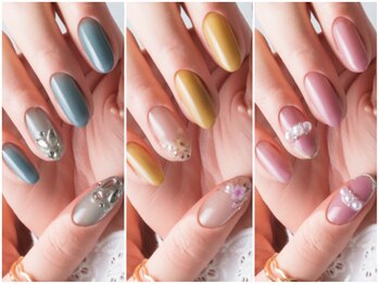 ディーバ 心斎橋grace店(Diva)の写真/爪を傷めない次世代ジェル使用◎保ちツヤうるうるNAIL