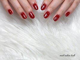 美フォルム艶々赤のワンカラー♪