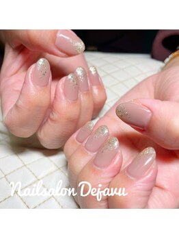 デジャヴ(Dejave)/ナチュラルカラーにラメがけ