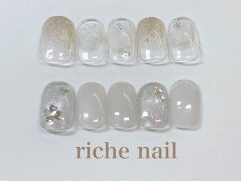 リッシュネイル 新百合ヶ丘店(riche nail)/シンプルアートコース