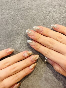 アトリエルタン 堺店(atelier Le Temps)の写真/大人気のニュアンスから大人可愛いまで♪持ち込みデザインもOK◎