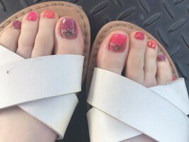 【foot】 Flower♪