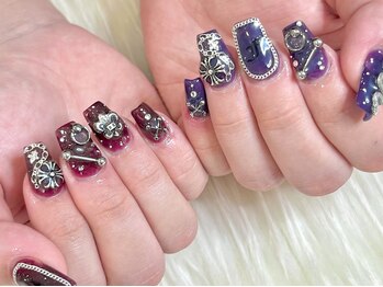 エムネイル(M-Nail)/★地雷系ゴテゴテネイル★