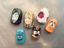 ゆびノさき イバラキシ(ibarakishi)/キャラクターネイル