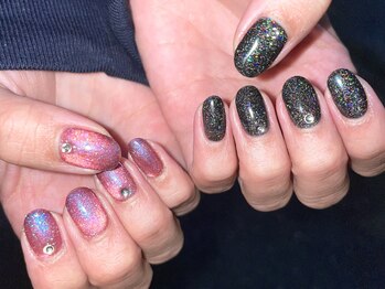 シェリ バイ リッシュ(Cheri by RICHE)/偏光マグネット×黒ラメ